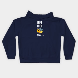 Bee Nice Zzzz Kids Hoodie